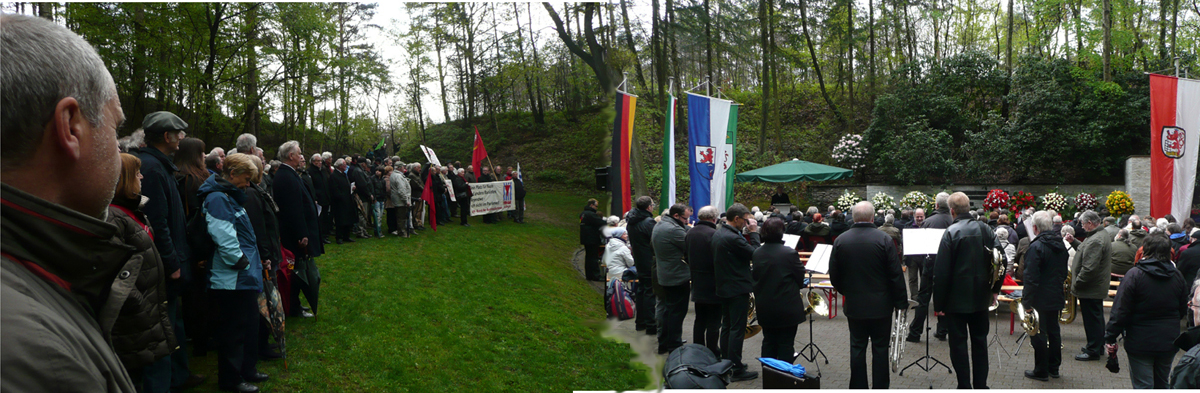 Gedenkveranstaltung Wenzelnbergschlucht 2012