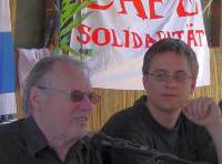 Karl Heinz Schröder auf dem SDAJ-Festival 2008