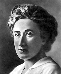 Porträt Rosa Luxemburg.